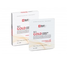 Коллагеновая маска моментального действия с коллоидным золотом /BIO Gold Collagen Mask/ Tete 1 упаковка ( 4 саше )