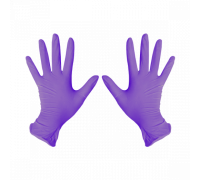 Перчатки нитриловые M Фиолетовый 200 шт/уп