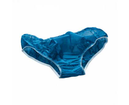Трусы мужские плавки Спанбонд размер 50-52 Синий 10 шт/уп
