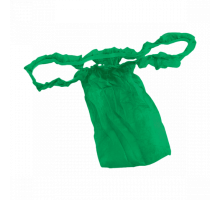 Трусы женские бикини с рюшей Спанбонд Зеленый 10 шт/уп поштучно